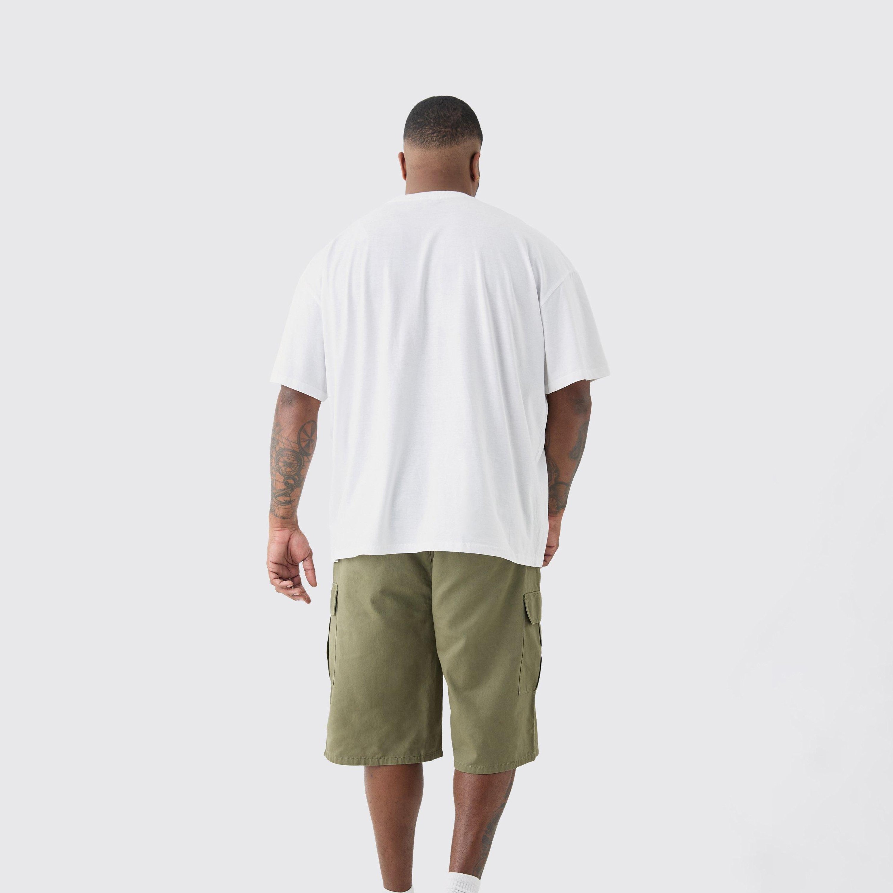 Oversized OEM Lightweight Printed Custom T Shirt for Men Drop Shoulder Top Product Men's T Shirts