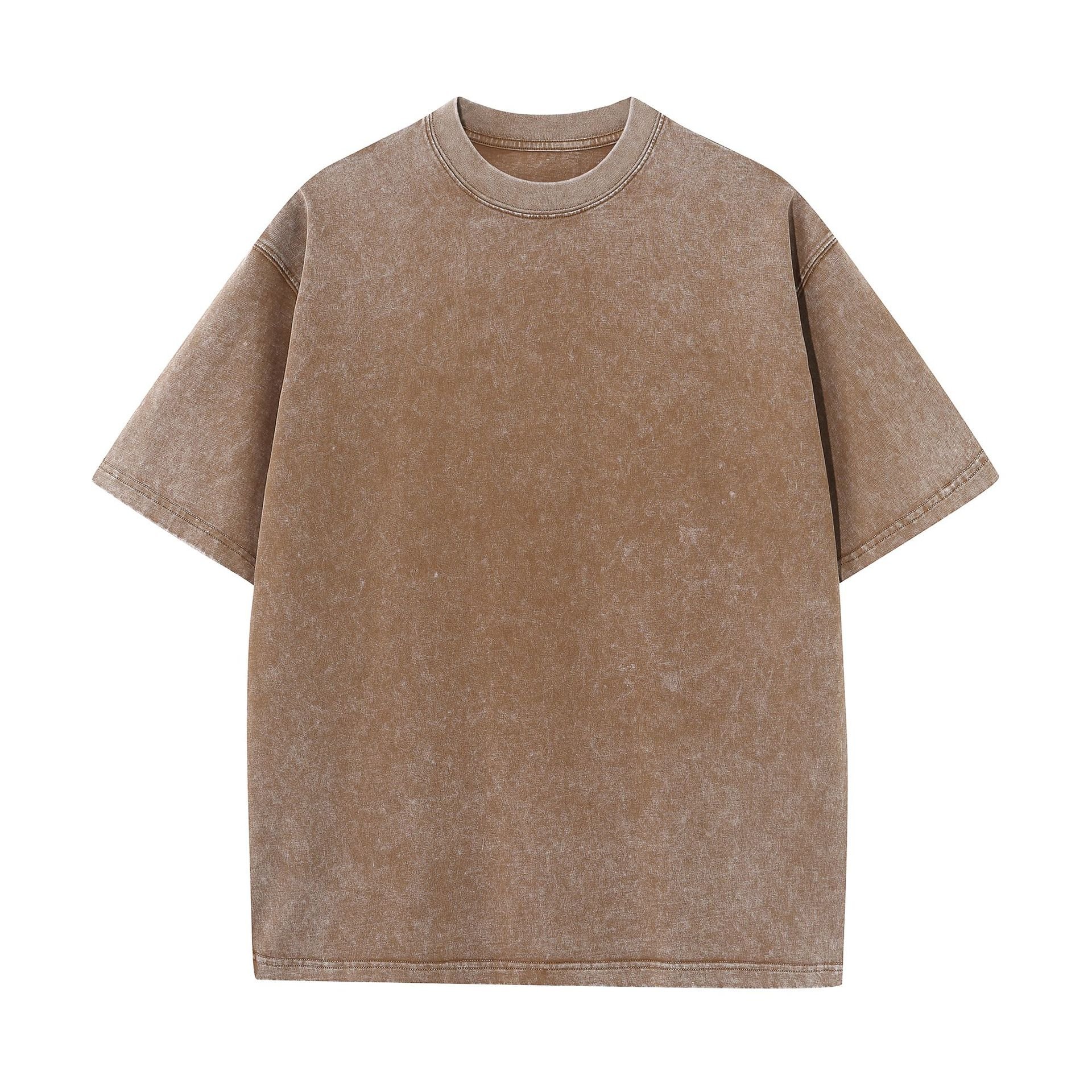 2023 High Quality Custom Plain Cotton Men's T Shirt Vintage Washed Drop-Shoulder Unisex Custom Oversized Tshirt For Men