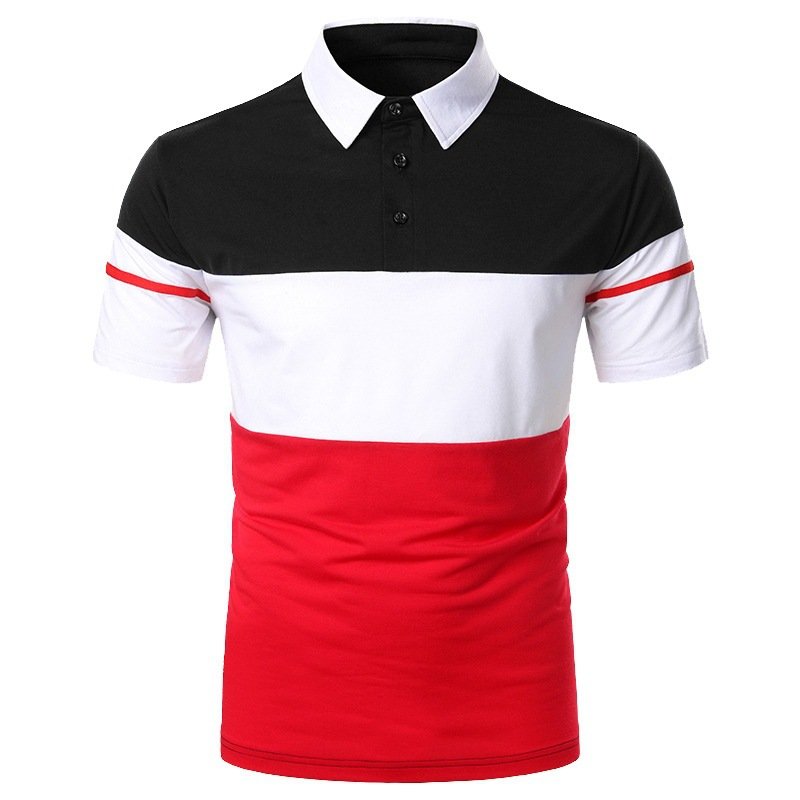 2024 Wholesale Hot sell high quality Fashion Lapel European and American top panels T-Shirt men's polo new tops