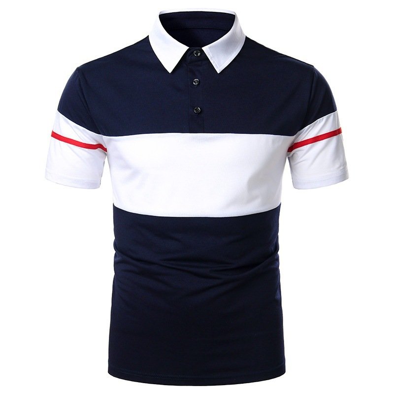 2024 Wholesale Hot sell high quality Fashion Lapel European and American top panels T-Shirt men's polo new tops