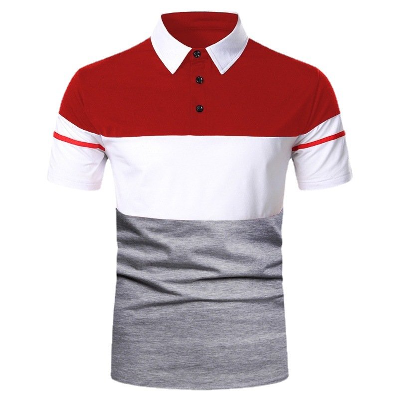 2024 Wholesale Hot sell high quality Fashion Lapel European and American top panels T-Shirt men's polo new tops