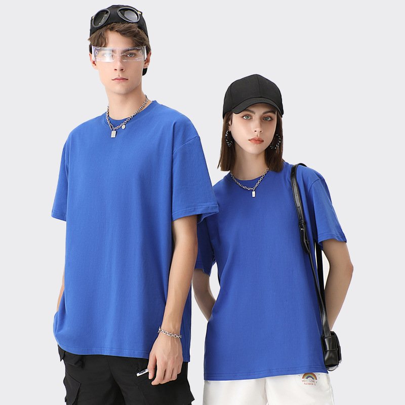 High Quality 100% Cotton Blank Men's T-shirts Heavyweight Oversized Tshirt Printing Custom T Shirts