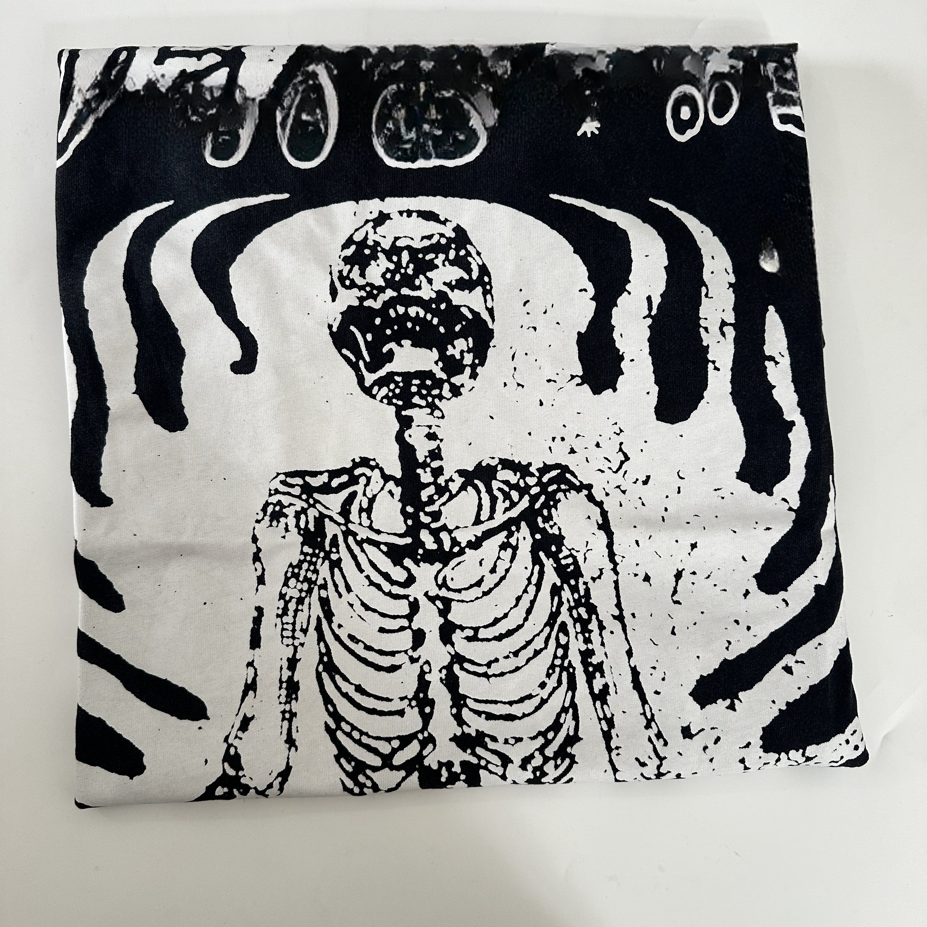 Hell T-shirt Star Top Quality 100% Cotton Fashion Street Customized LOGO Printed T-shirt Retro Loose Casual Men's T-shirt