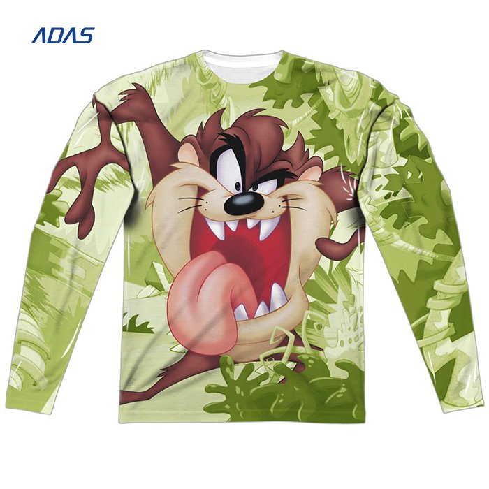 Autumn Plus Size Men'S T-Shirts Printed Loose T-Shirt Casual Long Sleeve Fashion O-Neck Men T-Shirt Embroidery Customized