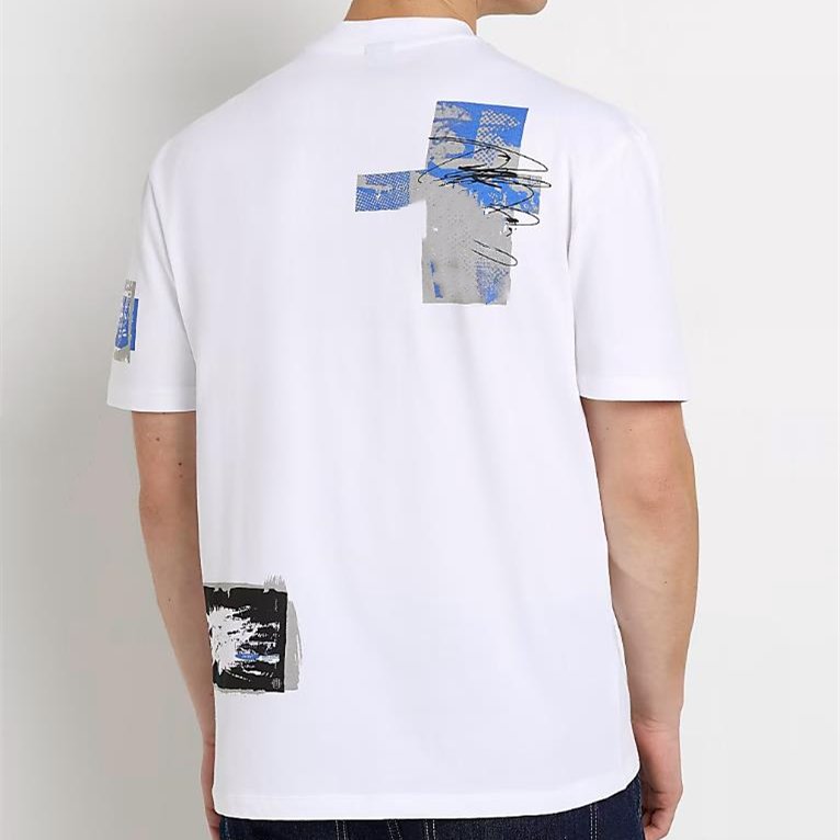 Custom gym unisex plain 100% cotton embroider fitness 3d puff print streetwear clothes summer fashion sportswear men's t-shirt