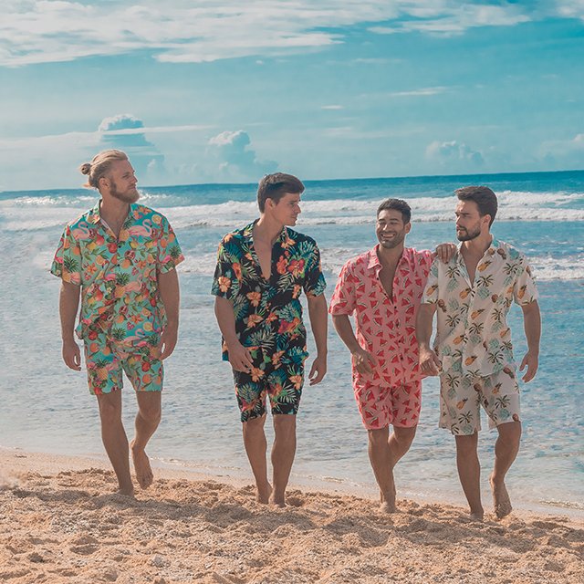 Men's shirts Custom Plus Size Men's shirt clothing mens boys streetwear hawaiian shirt