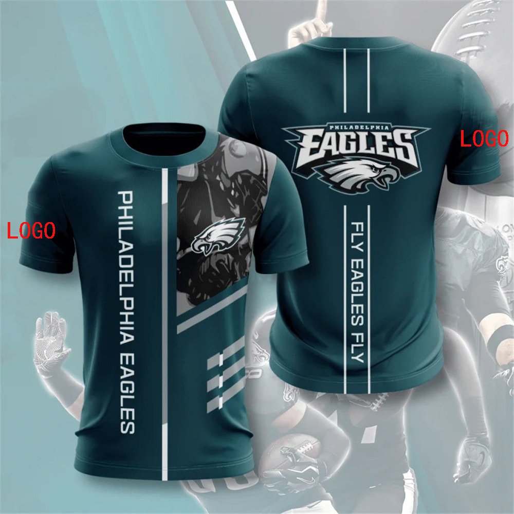 2024 Hot Selling All 32 Teams American Football Team High Quality T shirts Summer Outdoor Sports Men's T-shirts