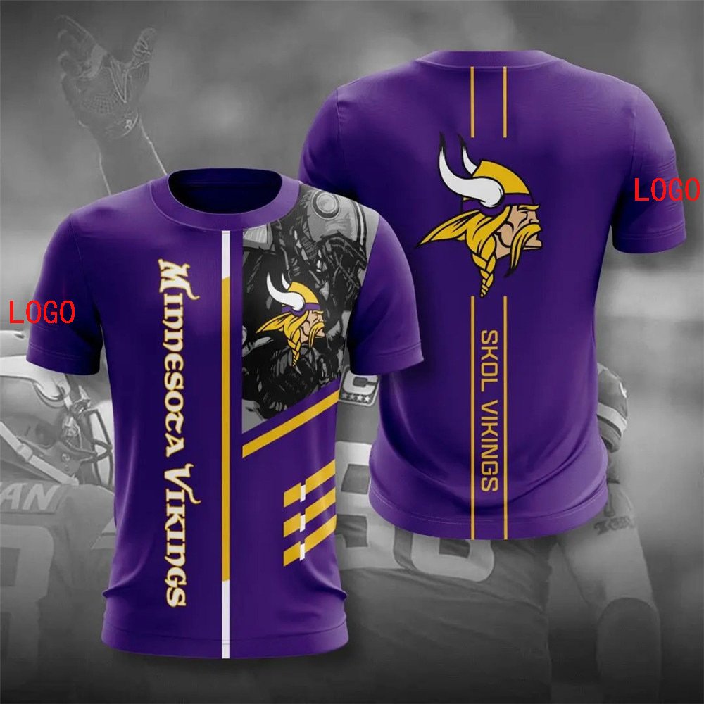 2024 Hot Selling All 32 Teams American Football Team High Quality T shirts Summer Outdoor Sports Men's T-shirts