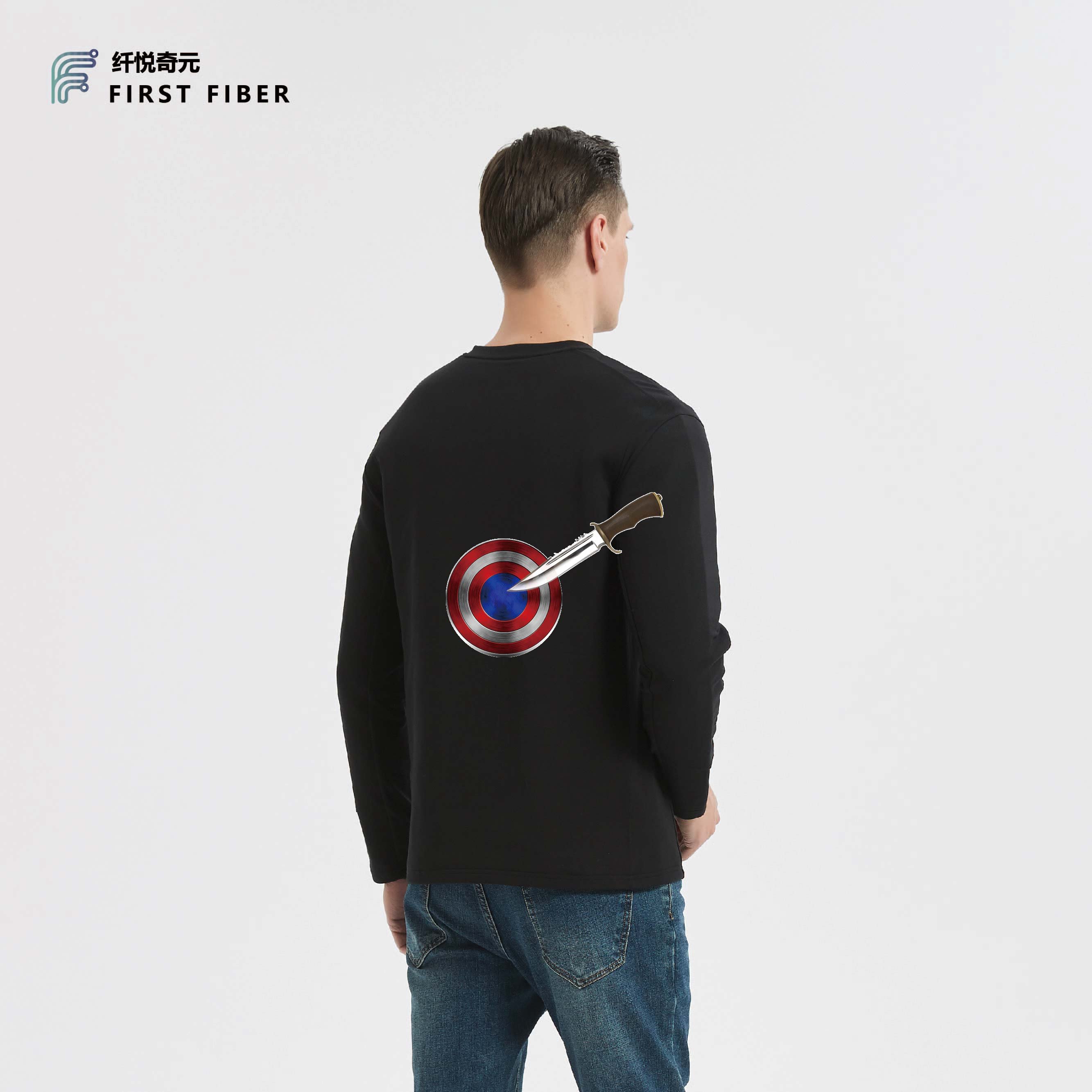 Anti Cut Puncture Resistance Knife Work Safety T Shirt Pe Stab Proof Fabric For Anti Cut Stab Men