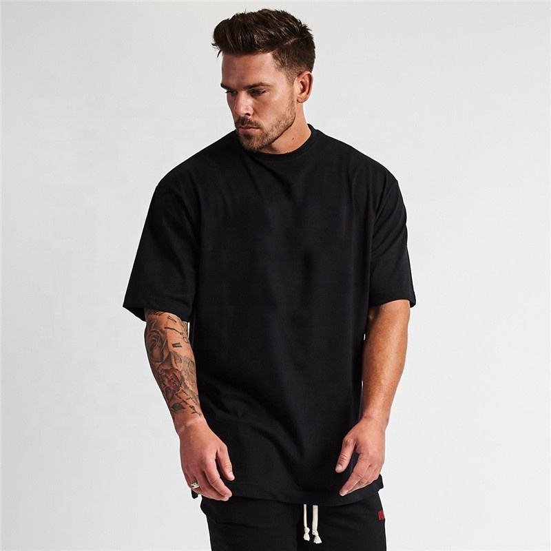 High Quality Wholesale Customize 100% Cotton T-shirts For Men Heavyweight Oversized Blank Tshirt Custom Men's T Shirt