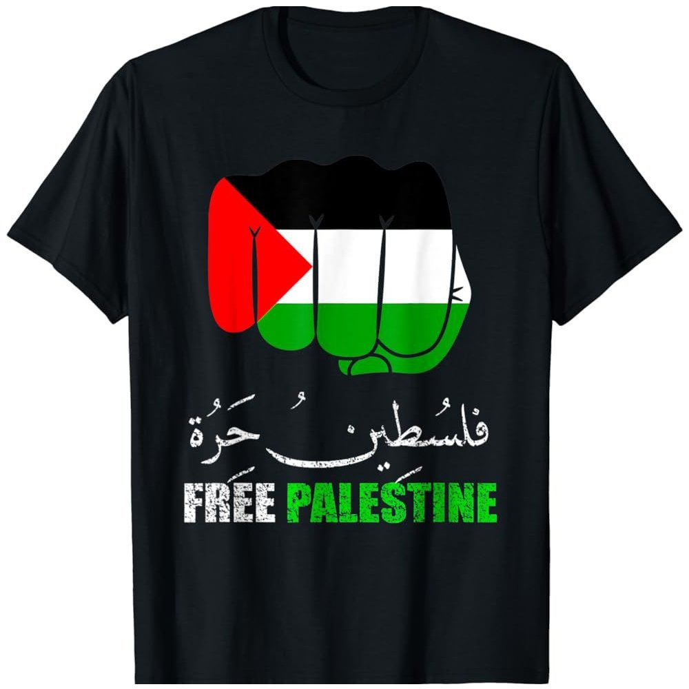 Oversized Blank Plain Men's T-Shirts,Plus Size White Cotton T Shirt for Men,Women Polyester Heavyweight Palestine Custom T Shirt
