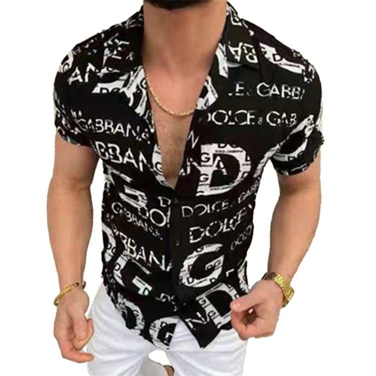 Factory direct sales of high quality men's shirts men's logo shirts wholesale casual t-shirts men's short sleeves