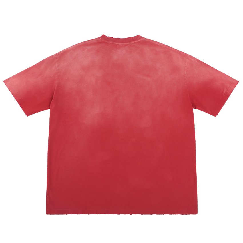 high quality new streetwear tshirt custom brand logo fashion distressed cotton t shirts for men