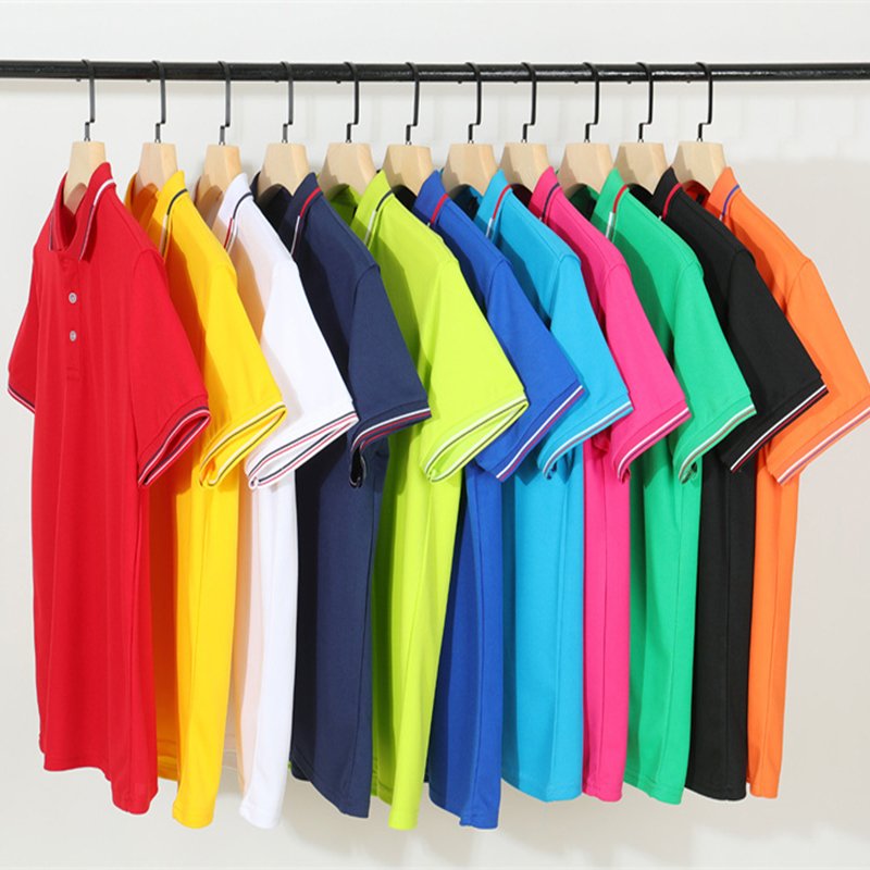 High Quality Polo t-shirt 100% cotton men's shirt custom golf shirt custom logo polo shirt