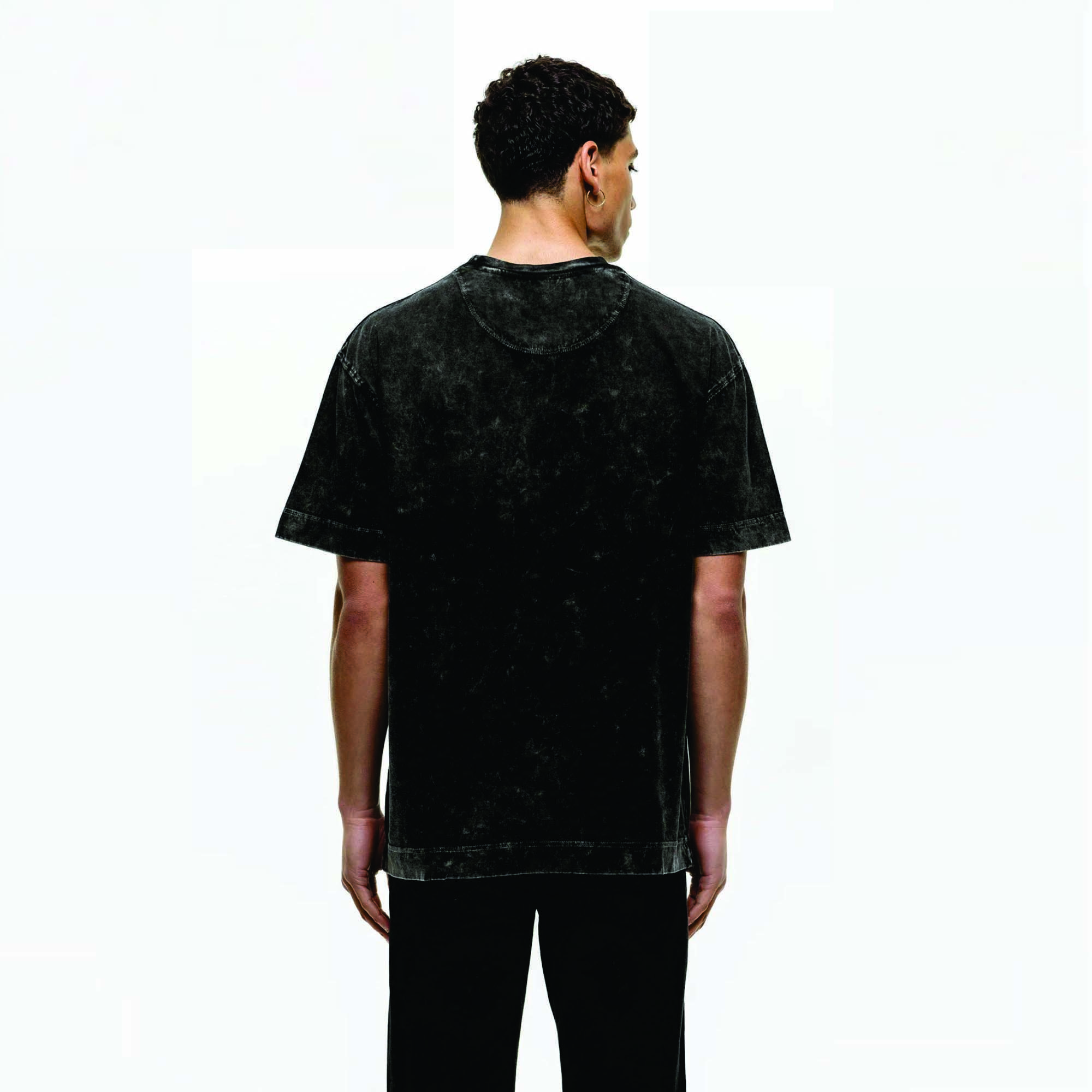 Custom Men Short Sleeve 280 gsm Heavyweight Men's T-Shirts High-Quality Oversized Drop Shoulder T-Shirt