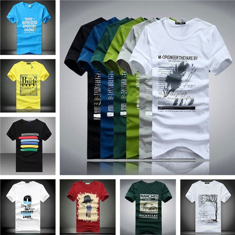T-shirts Wholesale summer clothing men's short-sleeved T-shirts