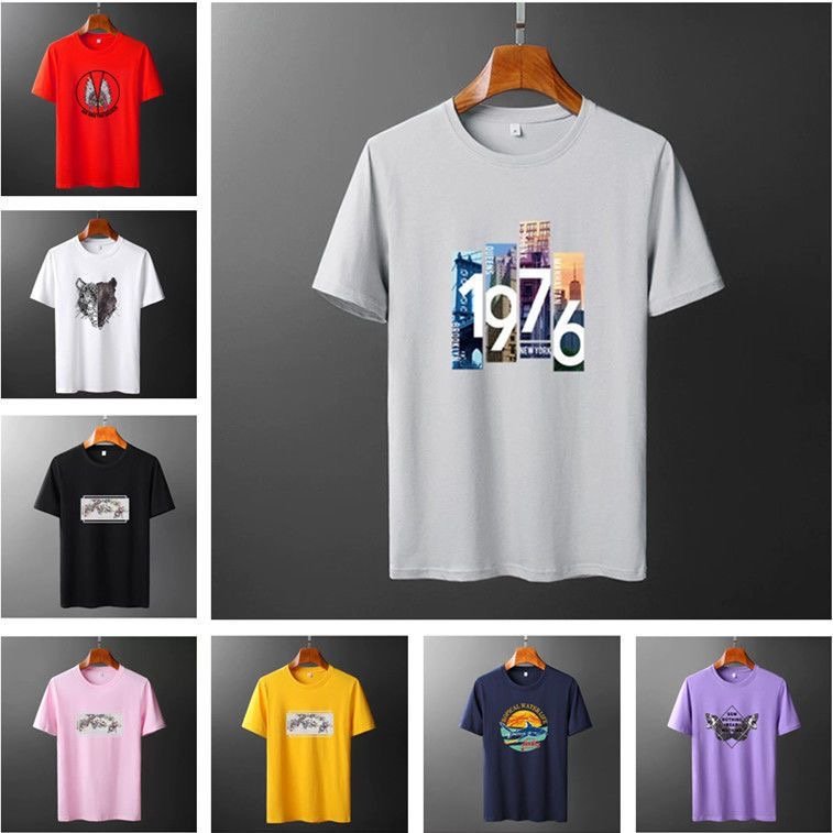 T-shirts Wholesale summer clothing men's short-sleeved T-shirts