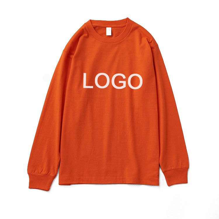 Hot Sale Organic Cotton Plain Screen Print Heavyweight Men's Plus Size Women's T-shirts