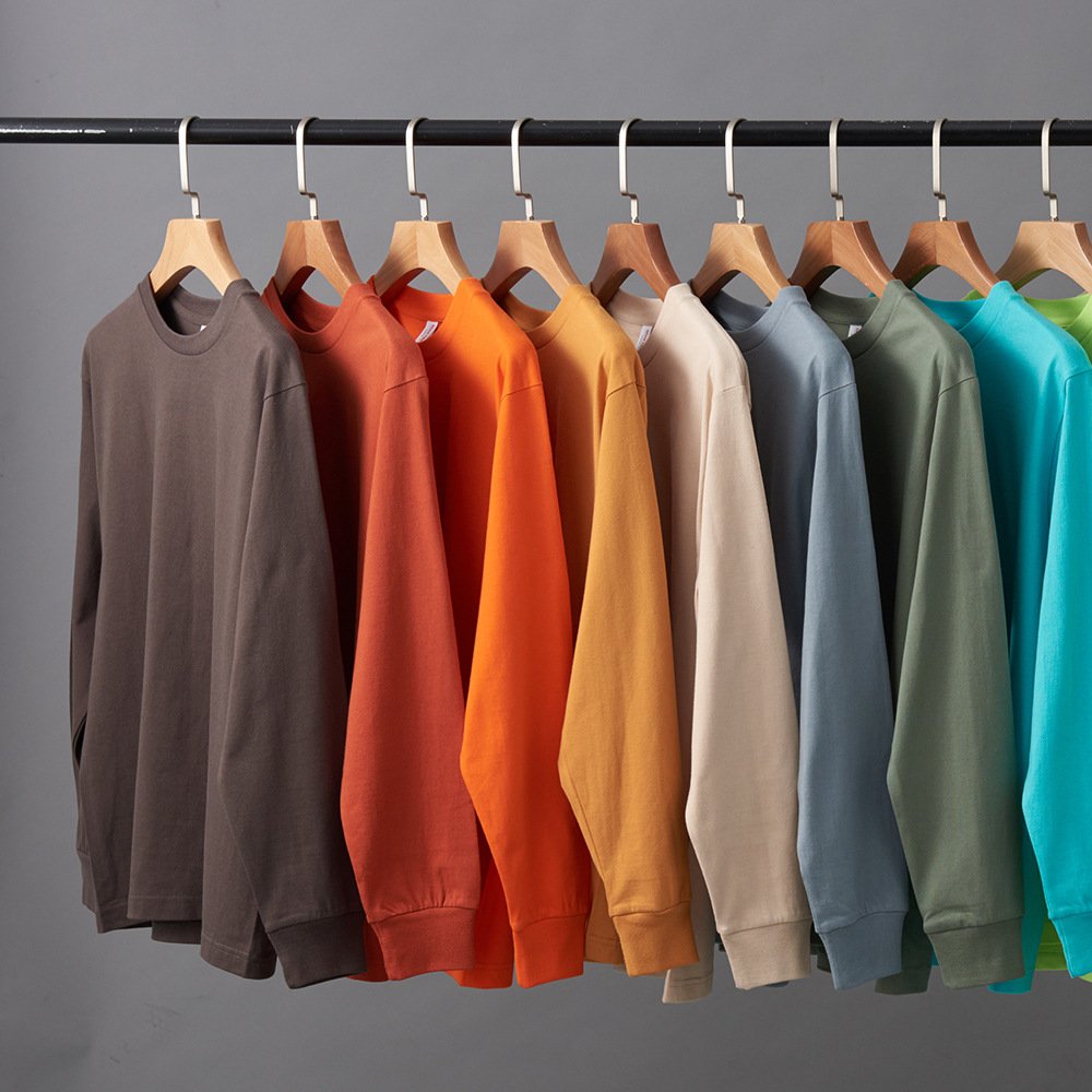Hot Sale Organic Cotton Plain Screen Print Heavyweight Men's Plus Size Women's T-shirts