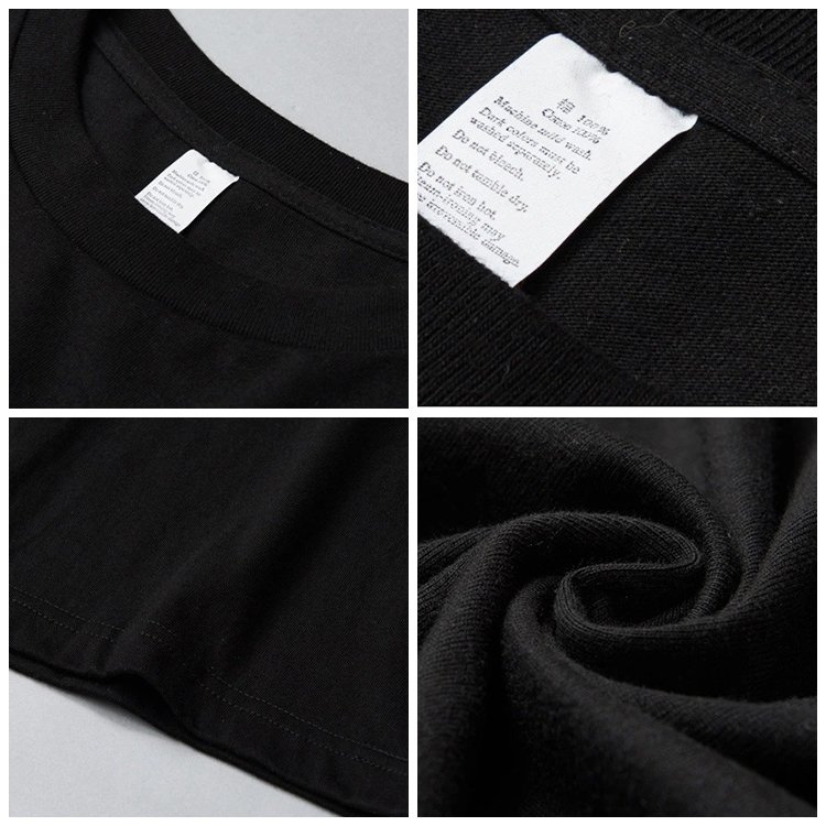 Hot Sale Organic Cotton Plain Screen Print Heavyweight Men's Plus Size Women's T-shirts
