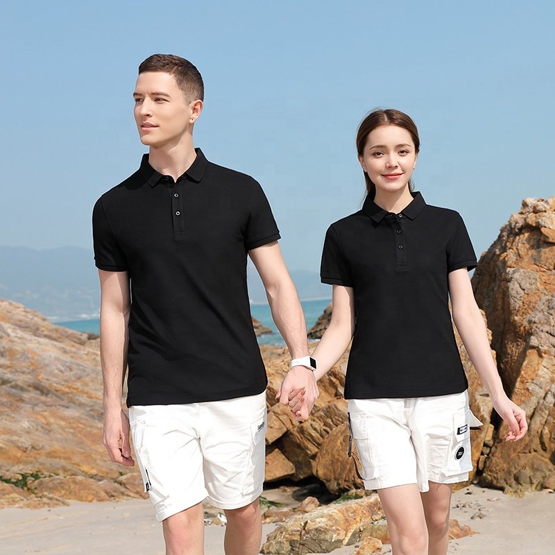 Wholesale Blank Customized Embroidered Logo Unisex Summer Plain High Quality Cotton Sport Business Custom Men's Polo Shirts