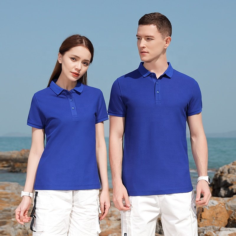 Wholesale Blank Customized Embroidered Logo Unisex Summer Plain High Quality Cotton Sport Business Custom Men's Polo Shirts