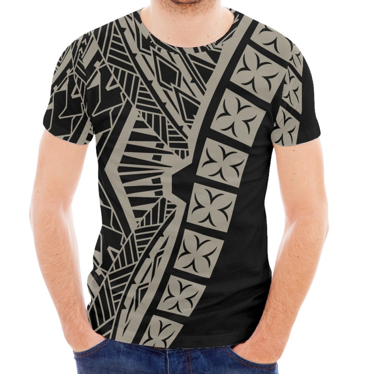 2024 Newest Design Poly Mama Community Custom Print On Demand Fashionable And Versatile Large Size Loose Hd Men's T-Shirt