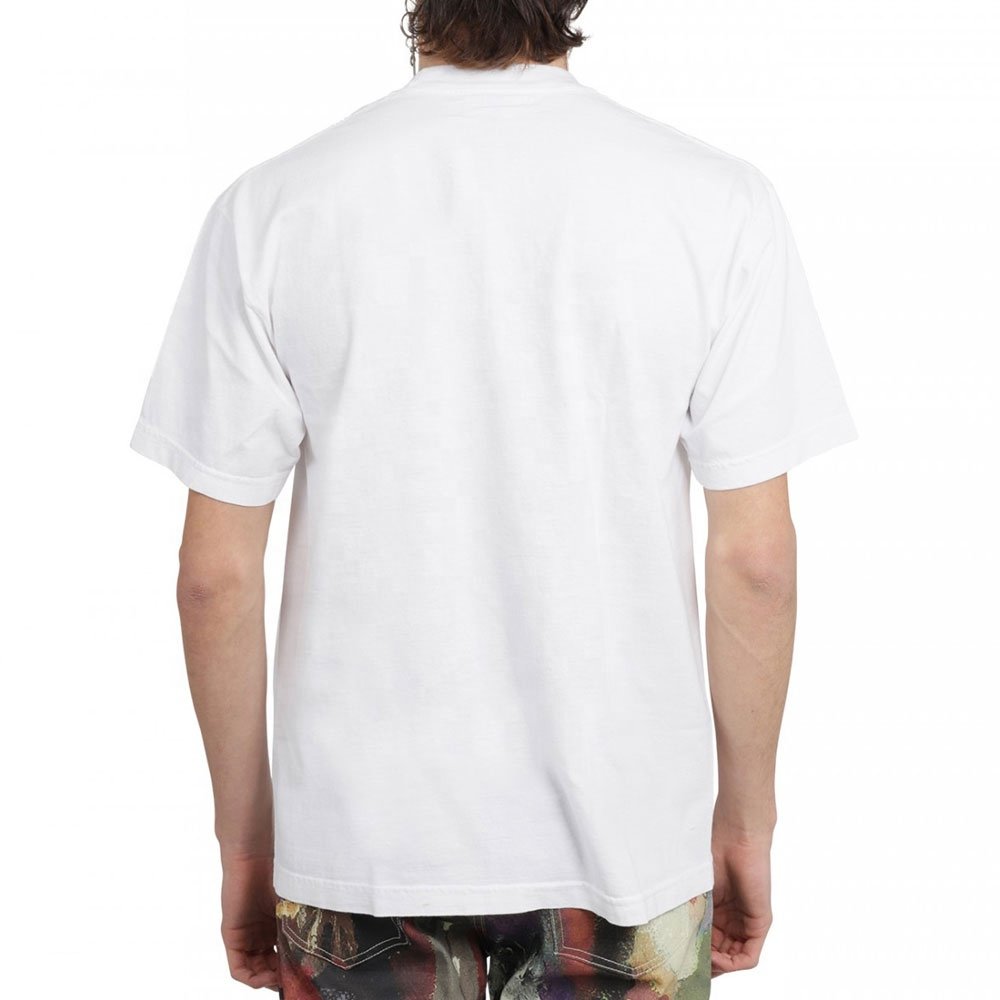 High Quality 100% Cotton Blank Embroidery Heavy weight t shirt DTG DTF printing custom Men's O-neck T-shirts