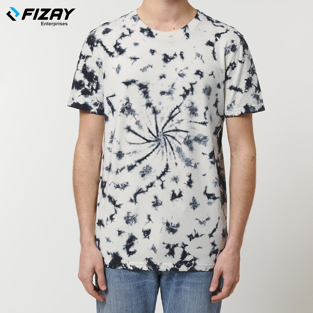 Factory Wholesale TieDye Tshirt Cotton Tshirts With Logo Custom Logo Printed Tshirt For Men