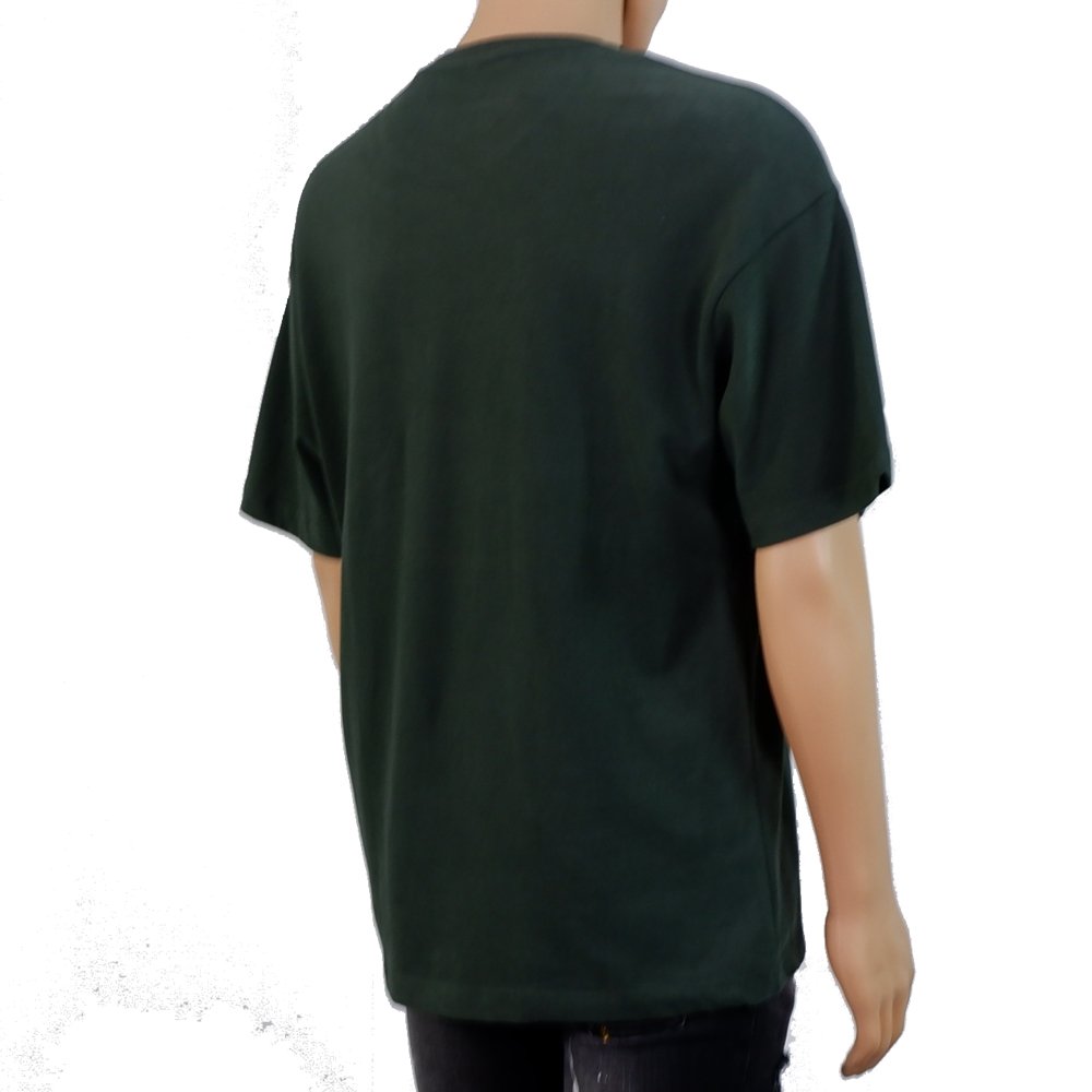 Supplier customized high quality 100% cotton men's round neck short sleeve print loose edition T-shirt street sports shirt