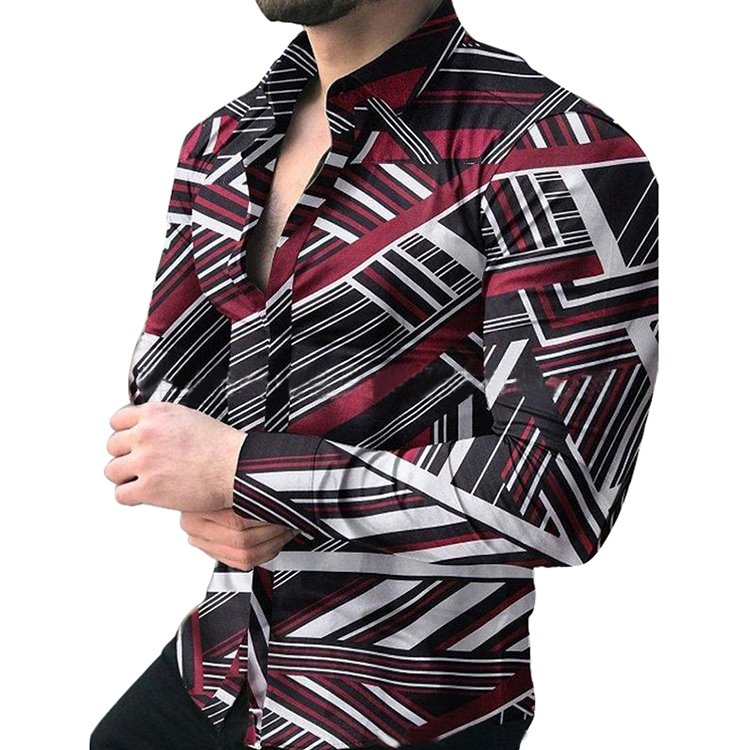 Men's Long-sleeved Shirts Made of High Quality Custom Fabric for Men High Quality Men's Preferred Shirts