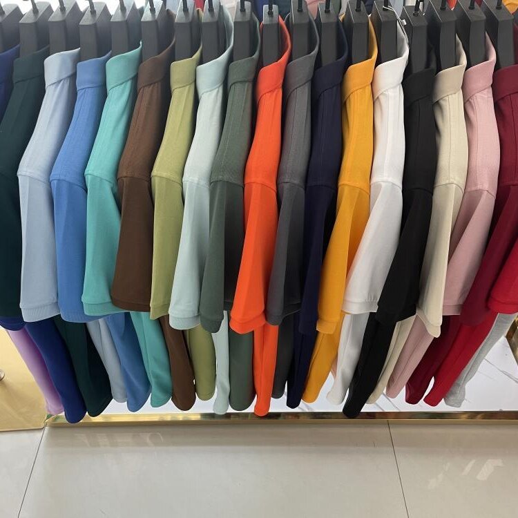 Wholesale Unisex Plain High Quality Sport Business Polo Shirts For Men Blank Customized Embroidered Logo Men's Golf Polo Shirt