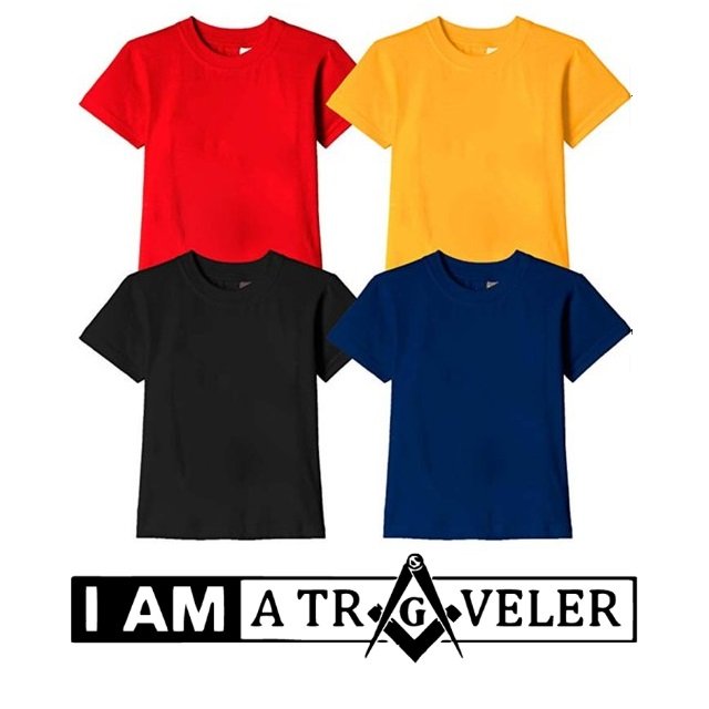 Custom Clothing Design & Print Rounded Neck Half Sleeve Cotton Men's T-Shirts from Pakistan