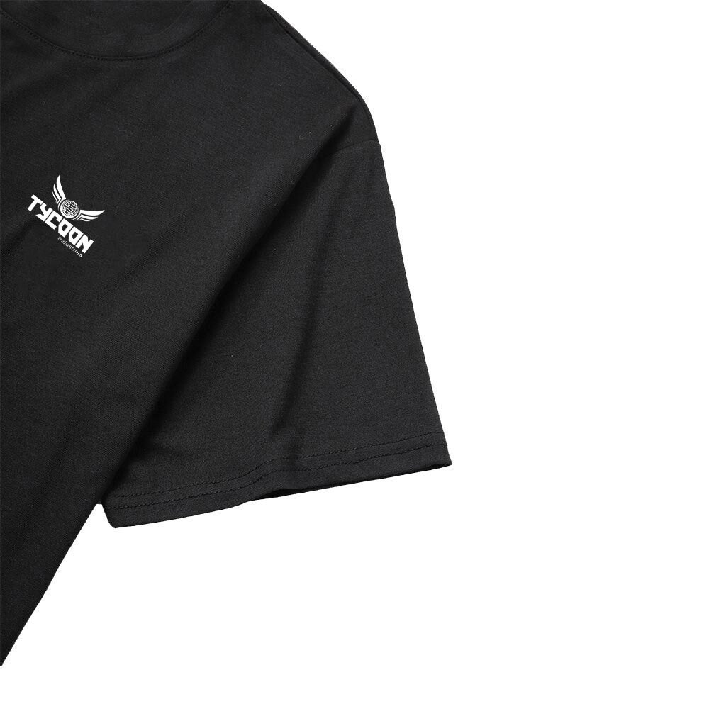 High Quality Cotton Men's T-shirt T-shirt custom logo Printing Custom Printing 100% Cotton Black T Shirts