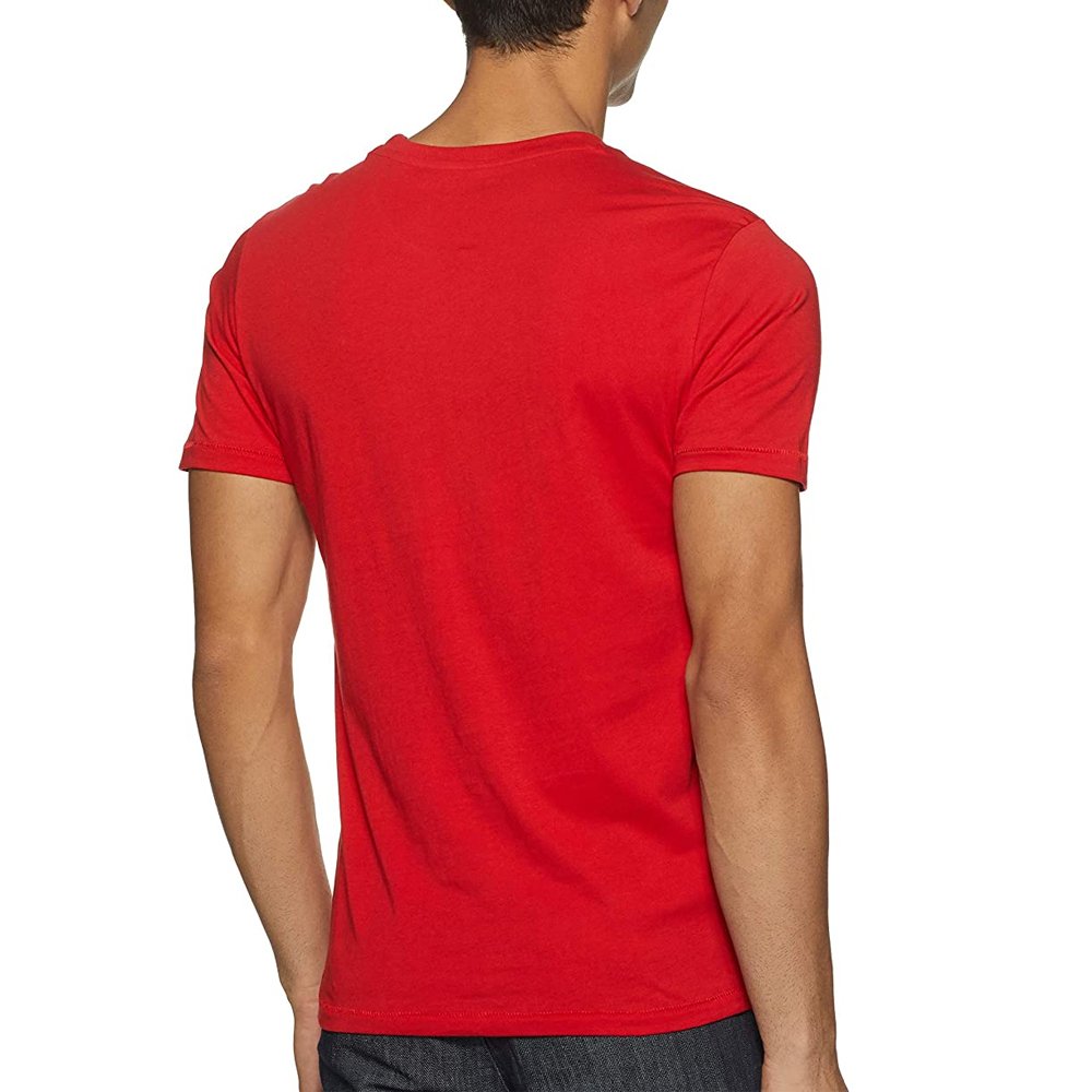 Pakistan Wholesale Men's T-Shirt Crew Neck In Red Color T-shirt For Male