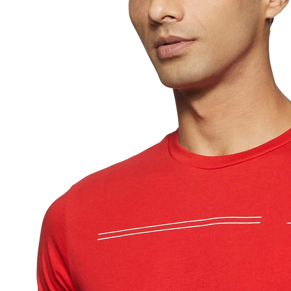 Pakistan Wholesale Men's T-Shirt Crew Neck In Red Color T-shirt For Male