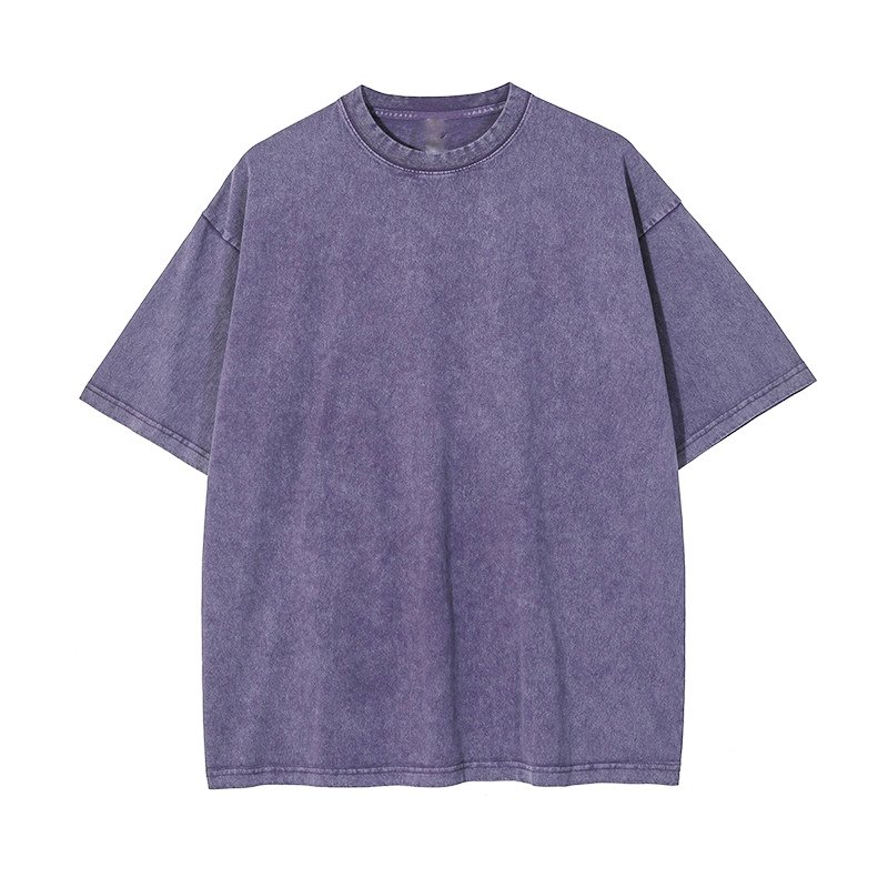 summer oversized tshirt wholesale men's clothing manufacturers custom snow washed men's t shirt