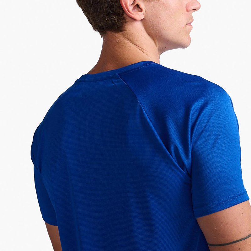 Factory Custom Logo Breathable Polyester Spandex Blank Fitness Gym T Shirts For Men