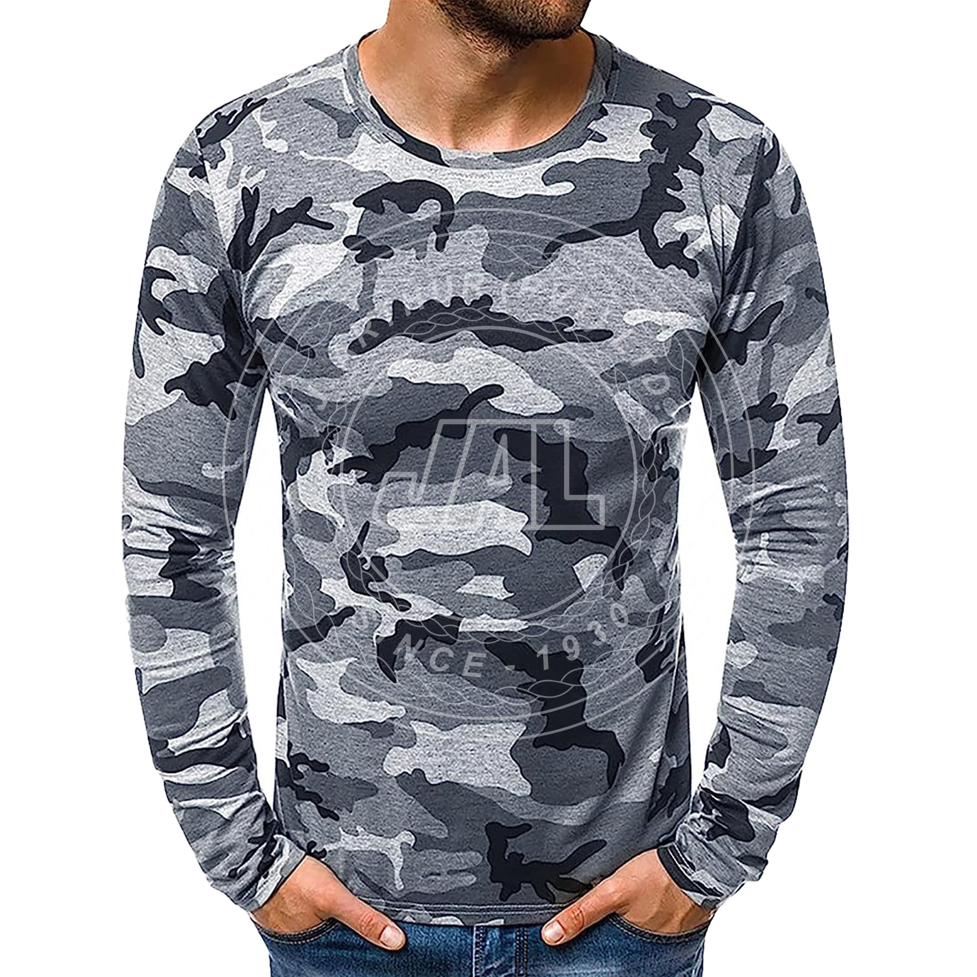 100% cotton comfortable t-shirt tactical camouflage casual t-shit