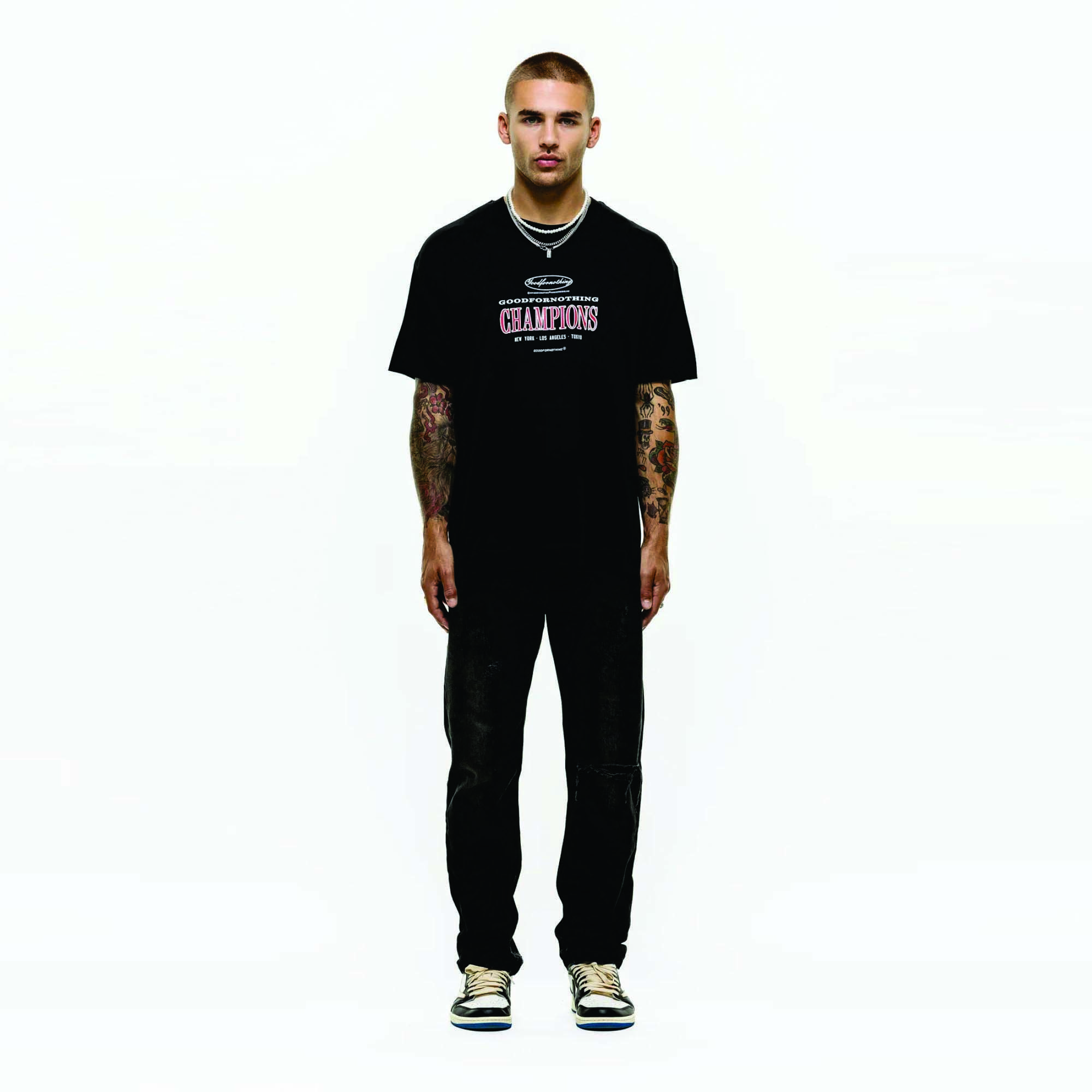 Custom Men's Oversized Cotton T-Shirt - Loose Fit, Drop Shoulder, Blank, Logo Design