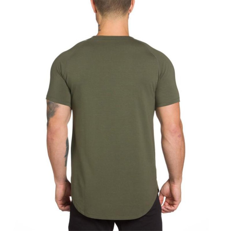 Casual Solid Mens Casual Shirts Gym T Shirt Men S Top T Shirt 2021 New Fashionable Blank Sport Cotton Printed DOT Pattern