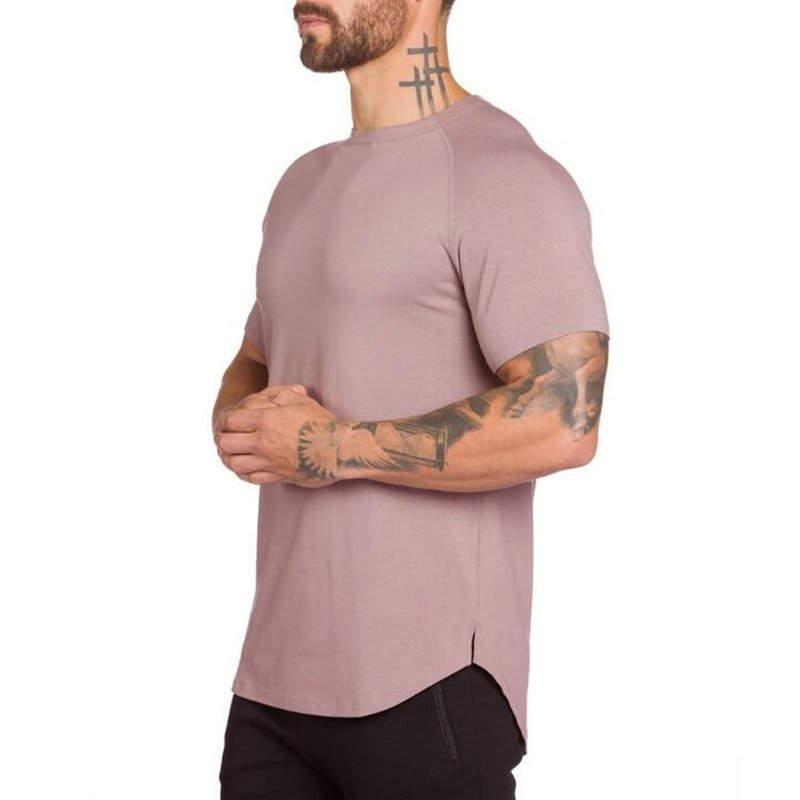 Casual Solid Mens Casual Shirts Gym T Shirt Men S Top T Shirt 2021 New Fashionable Blank Sport Cotton Printed DOT Pattern