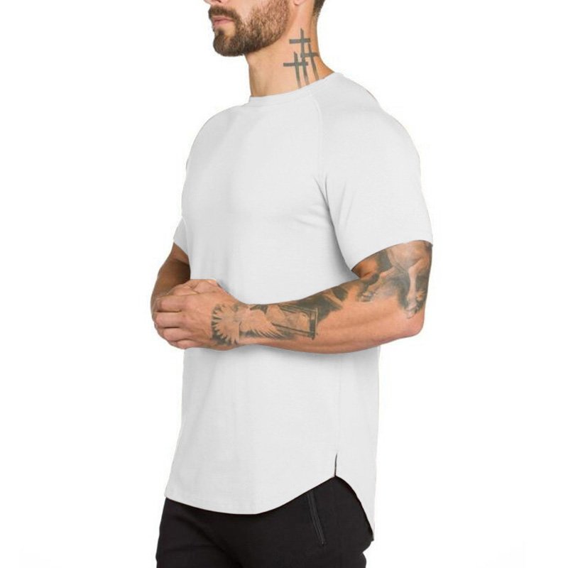 Casual Solid Mens Casual Shirts Gym T Shirt Men S Top T Shirt 2021 New Fashionable Blank Sport Cotton Printed DOT Pattern