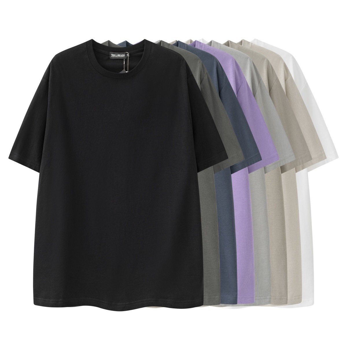 Summer Support Custom Logos and Patterns of Men's and Women's Fashion Blank T-shirts