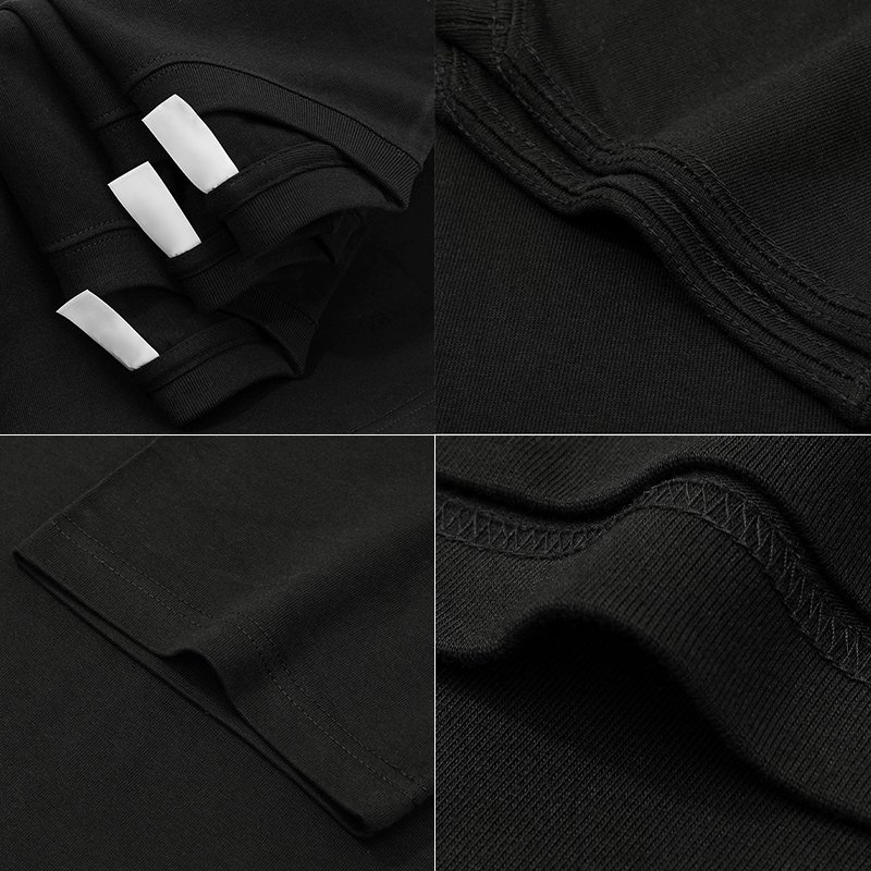 Free Samples ODM wholesale custom logo oversized T-shirt 100% cotton silk screen men's T-shirt 230 GSM comfortable soft T-shirt