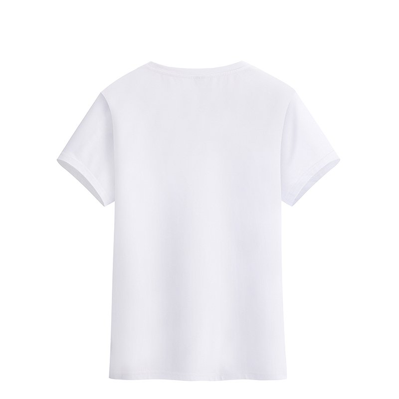 Low MOQ 100% Cotton Sublimation Polyester Soft Fabric Custom Logo Blank Plain Women's T Shirts Men's T-shirts Plus Size T Shirts