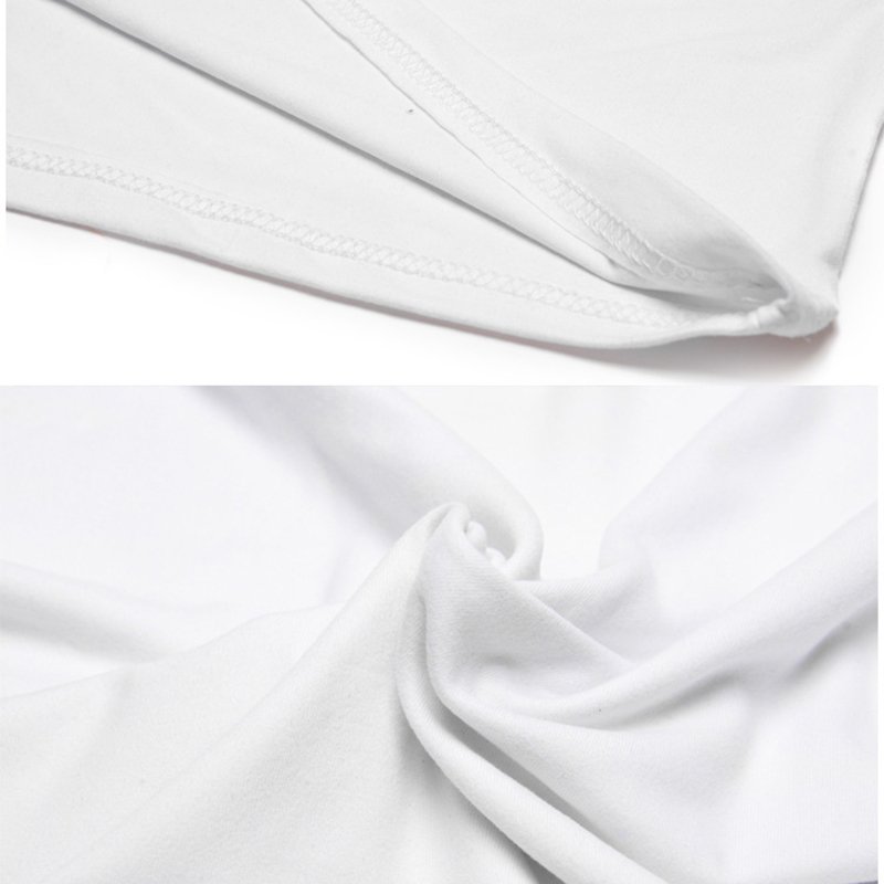 Low MOQ 100% Cotton Sublimation Polyester Soft Fabric Custom Logo Blank Plain Women's T Shirts Men's T-shirts Plus Size T Shirts