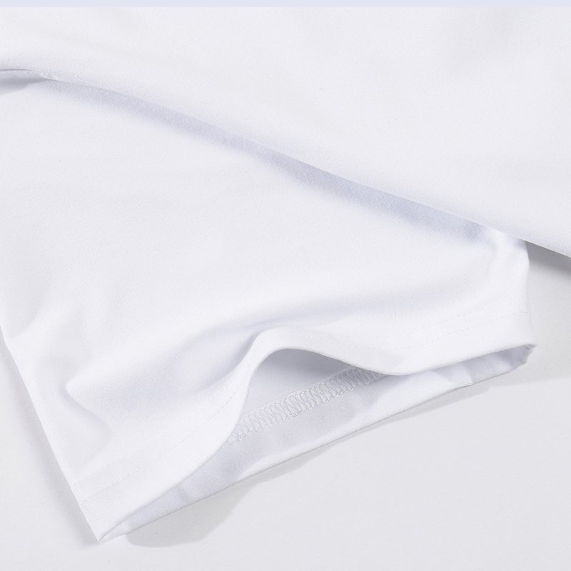 Low MOQ 100% Cotton Sublimation Polyester Soft Fabric Custom Logo Blank Plain Women's T Shirts Men's T-shirts Plus Size T Shirts