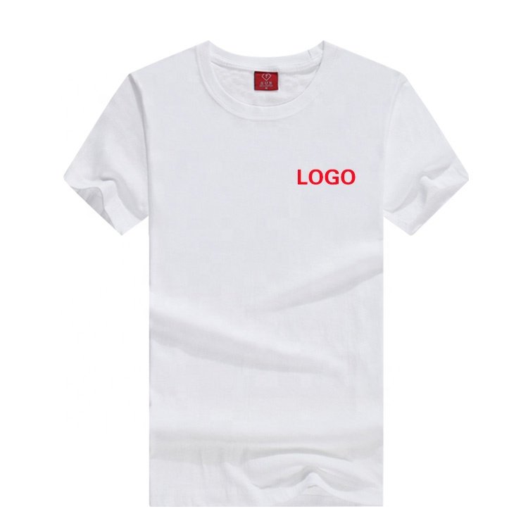 2023 Promotion Clothing Popular White Round Neck Men's T-shirt Presidential Election Voting T Shirt Customize Logo 100% Cotton