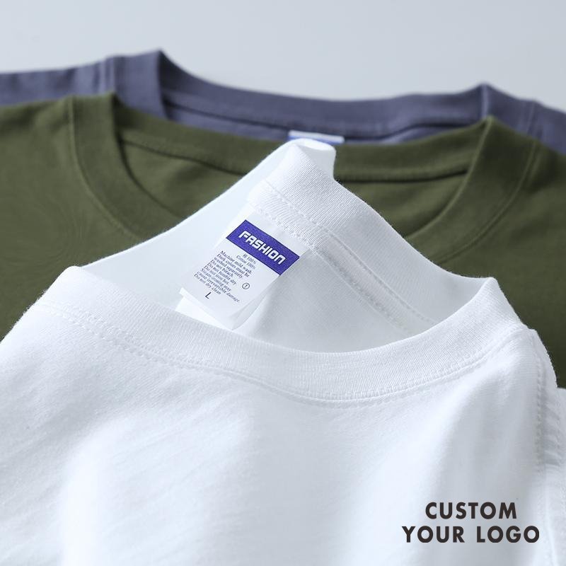 Wholesale Heavyweight Oversized Tshirt High Quality 100% Cotton Blank T-shirts Printing Custom Men's T Shirt
